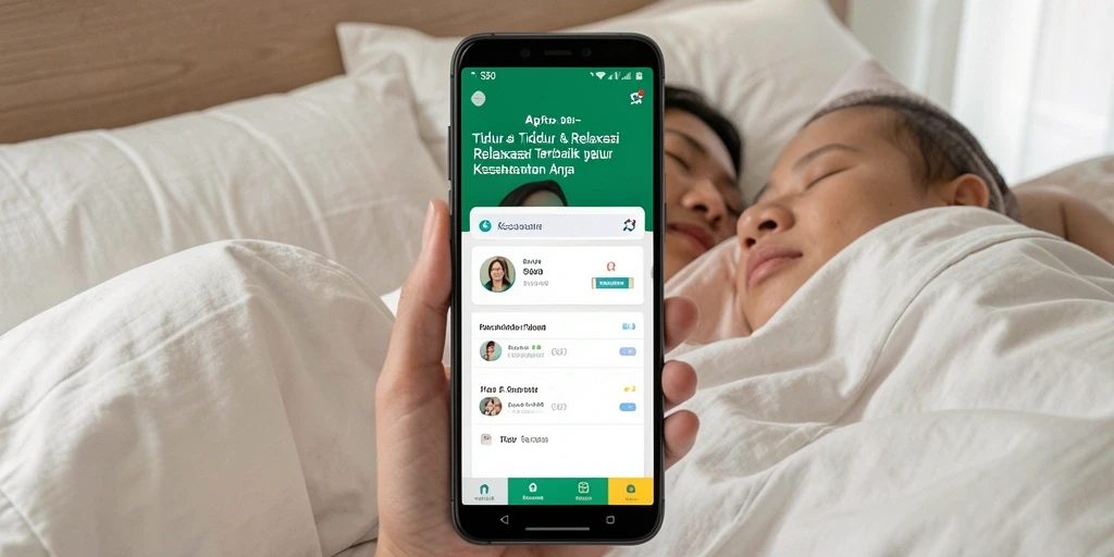 Tampilan antarmuka S80 yang sederhana dan menenangkan untuk relaksasi.