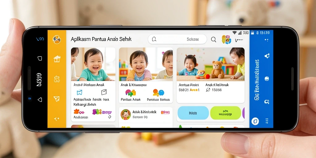 Tampilan antarmuka V89 yang ramah pengguna untuk pemantauan anak.